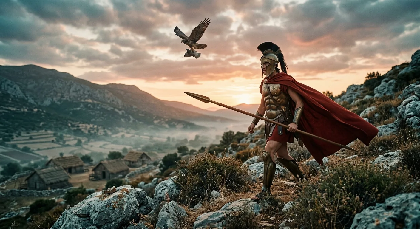 The Son's Urgent Return to Ithaca illustration