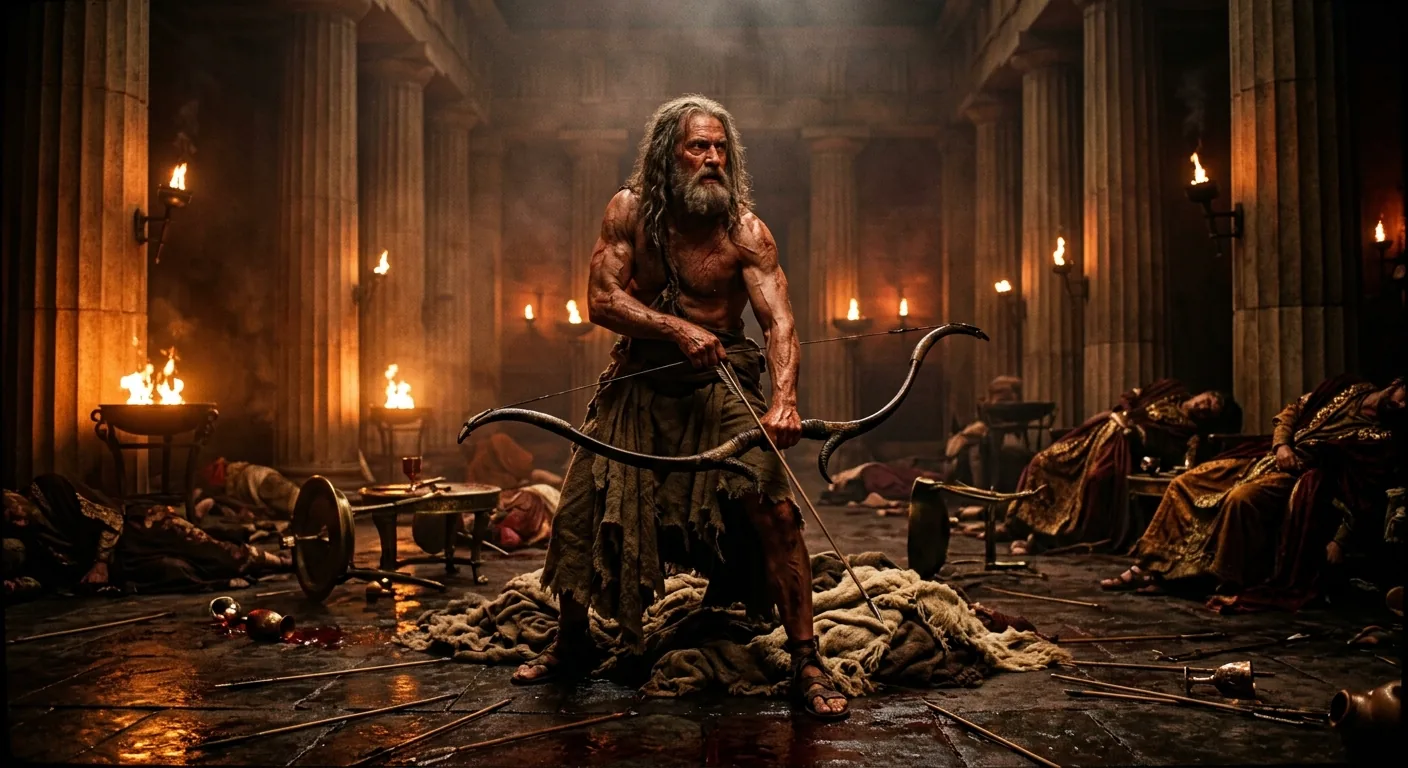 Ulysses Reclaims His Hall in Blood illustration