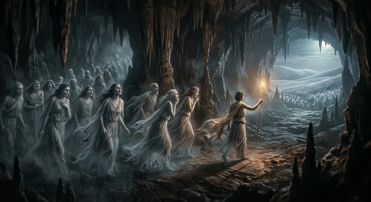 Whispers Among the Asphodel Dead illustration