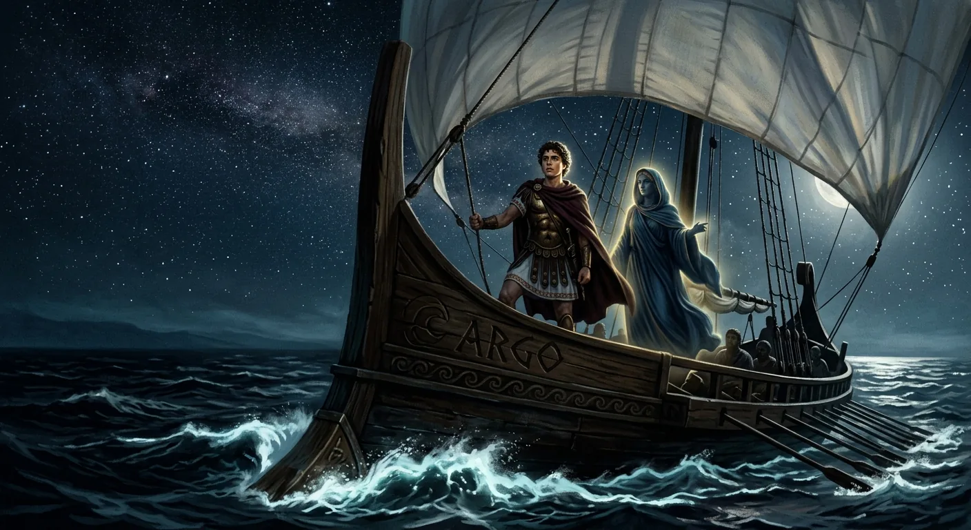 Telemachus Demands Justice From Ithaca illustration