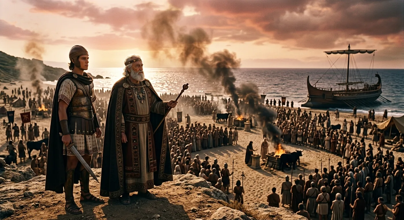 Telemachus Seeks His Father's Fate illustration