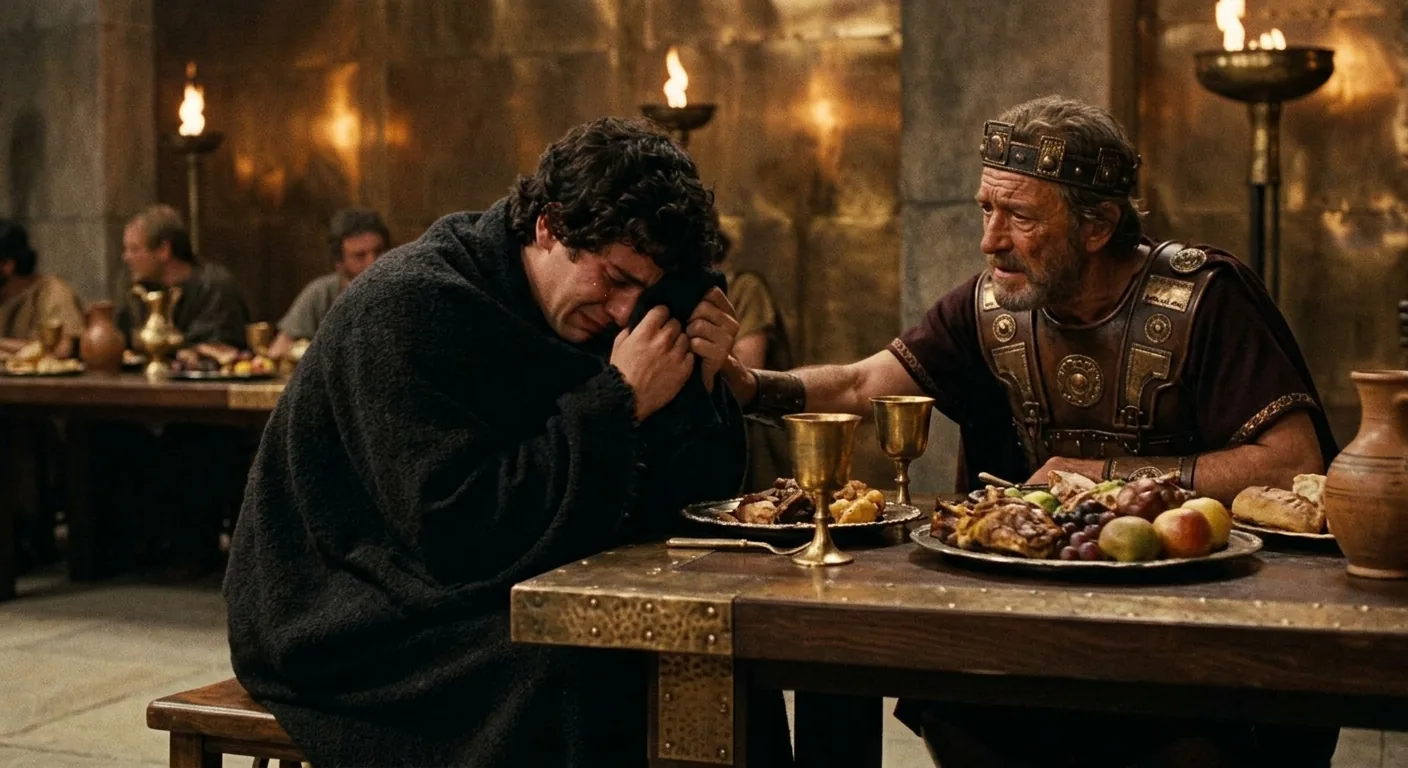 Splendor and Sorrow in Sparta illustration