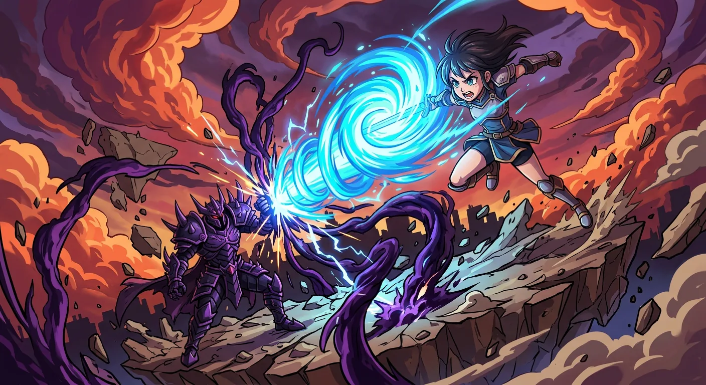 Night and Day Like a Black Wing illustration