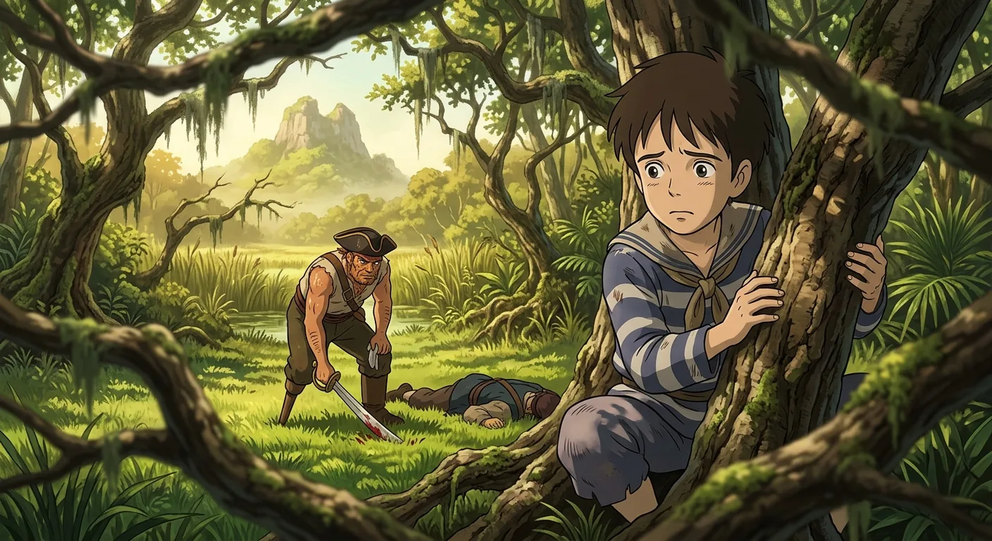 A Death Cry in the Marsh illustration