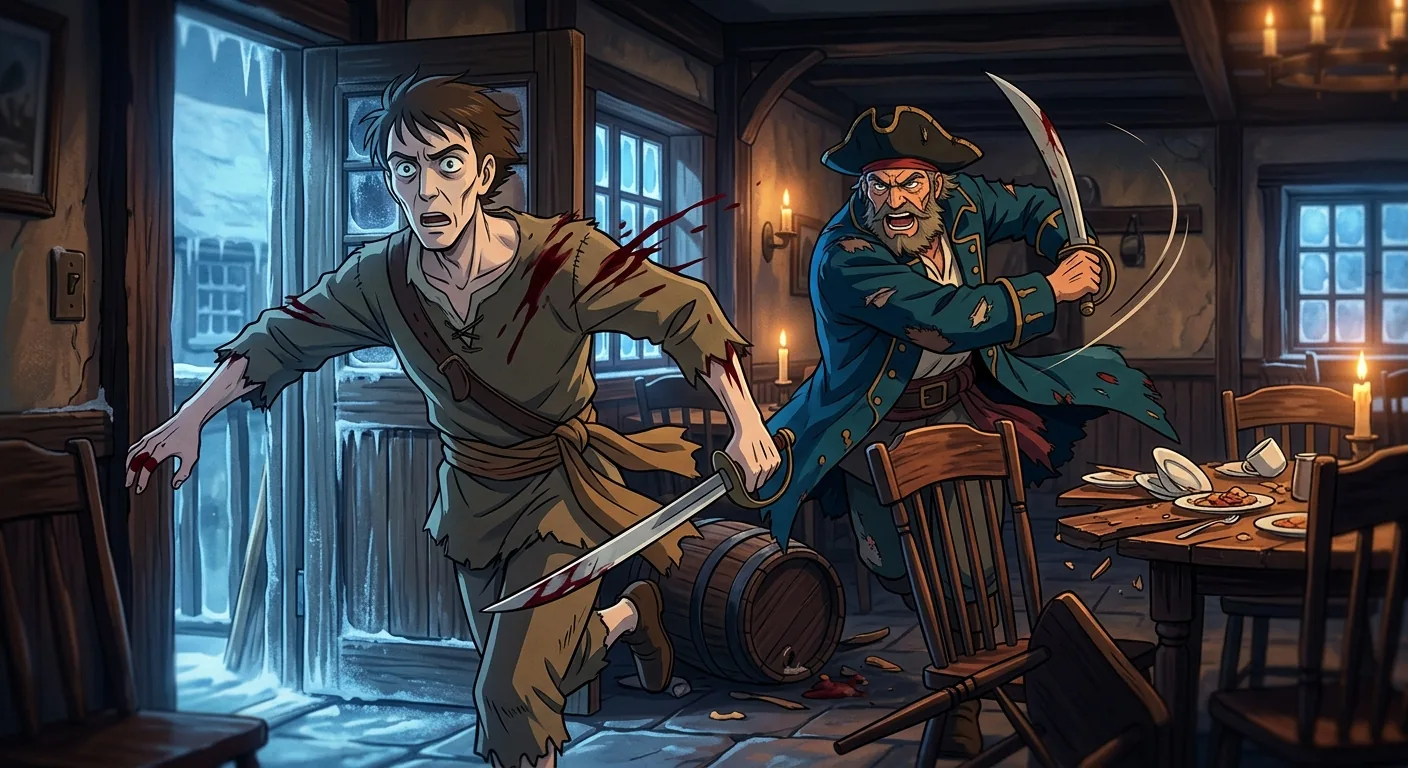 A Stranger's Sinister Ambush illustration