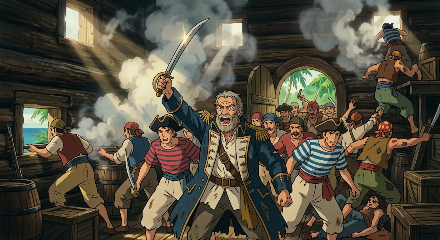 The Stockade Under Siege illustration