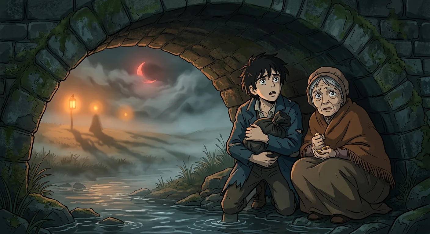 A Mother's Courage and the Dead Man's Key illustration