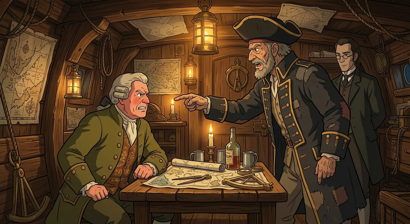 A Captain's Warning illustration