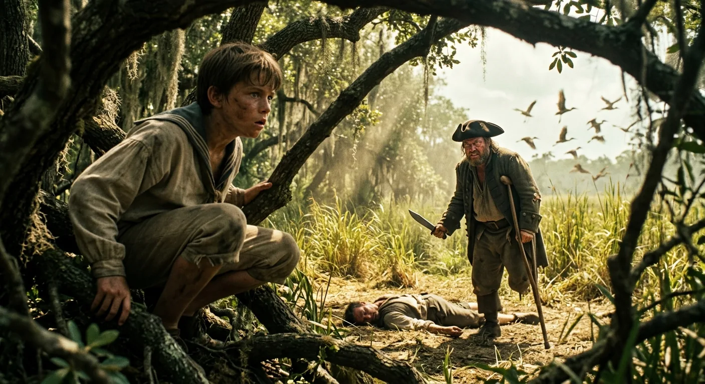 A Death Cry in the Marsh illustration