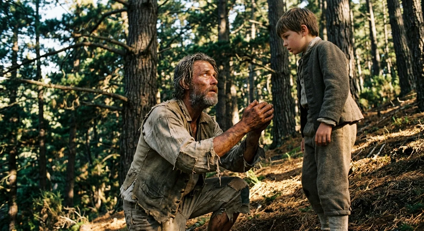 Ben Gunn's Lonely Island Refuge illustration