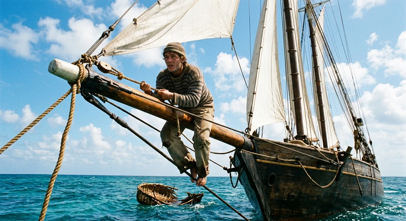 Adrift Among Waves and Sea Lions illustration