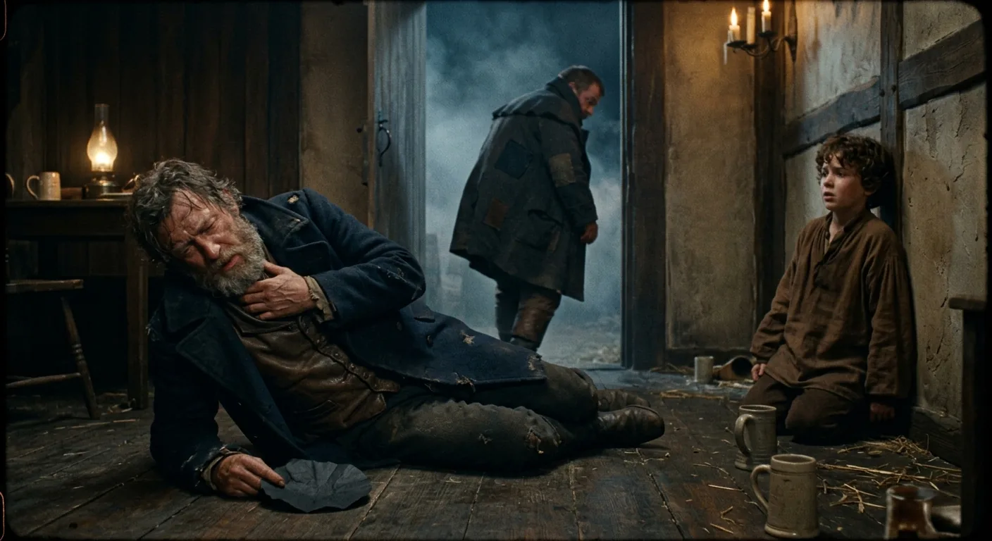 A Dying Man's Desperate Warning illustration