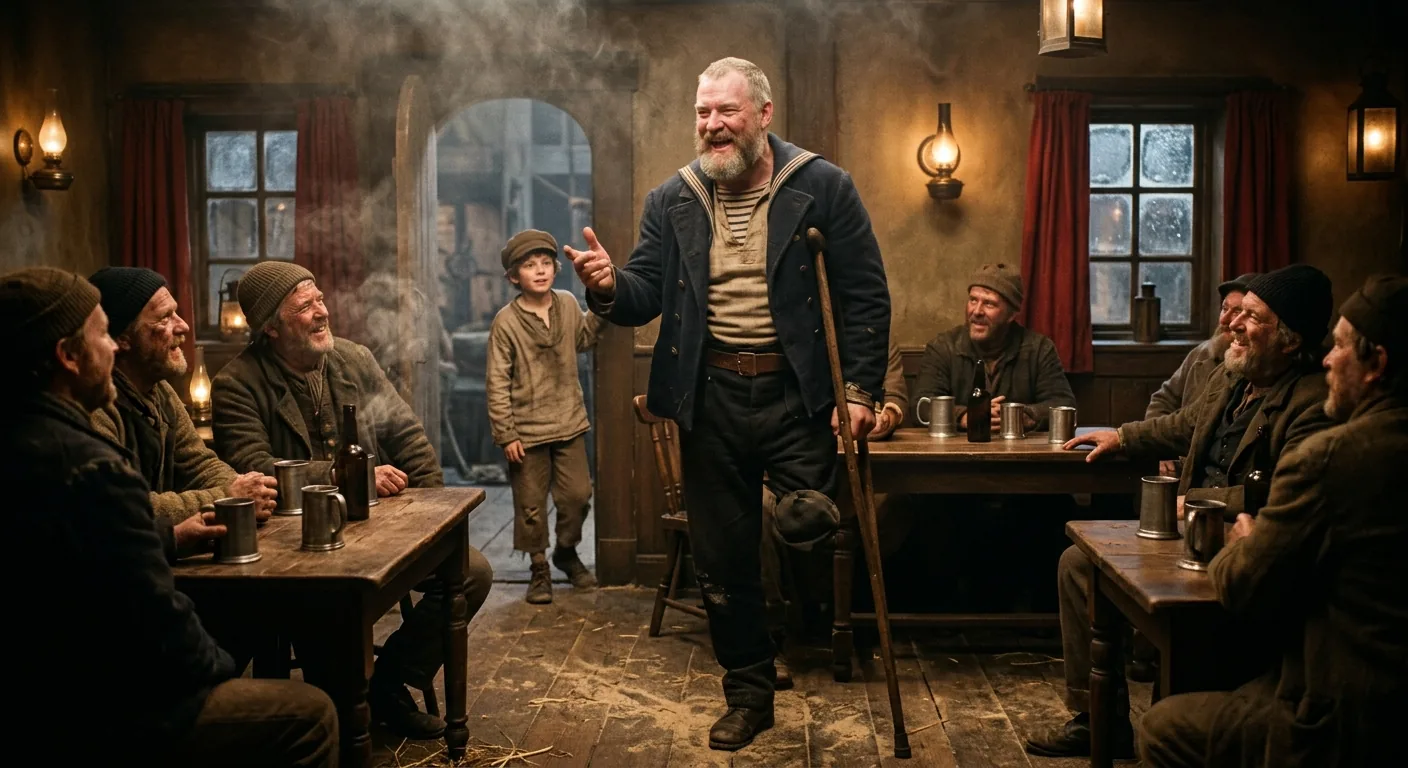 Black Dog Appears and Disappears illustration