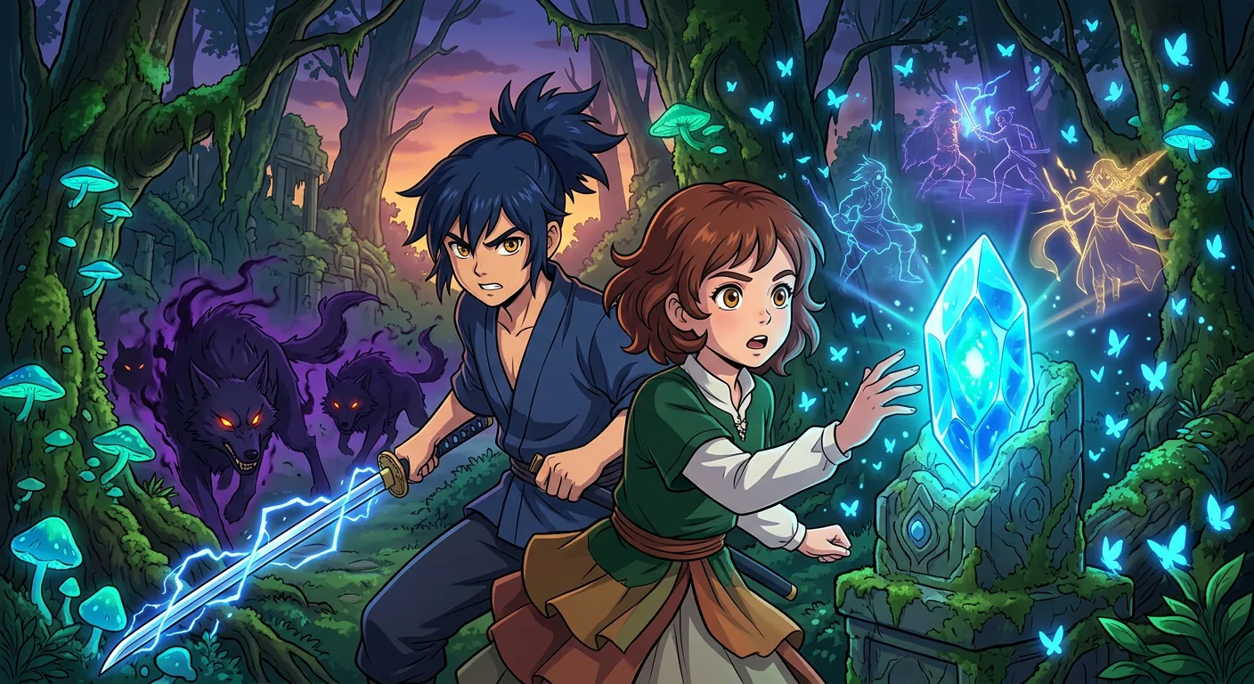 Humanity's Desperate Flight to the Sea illustration