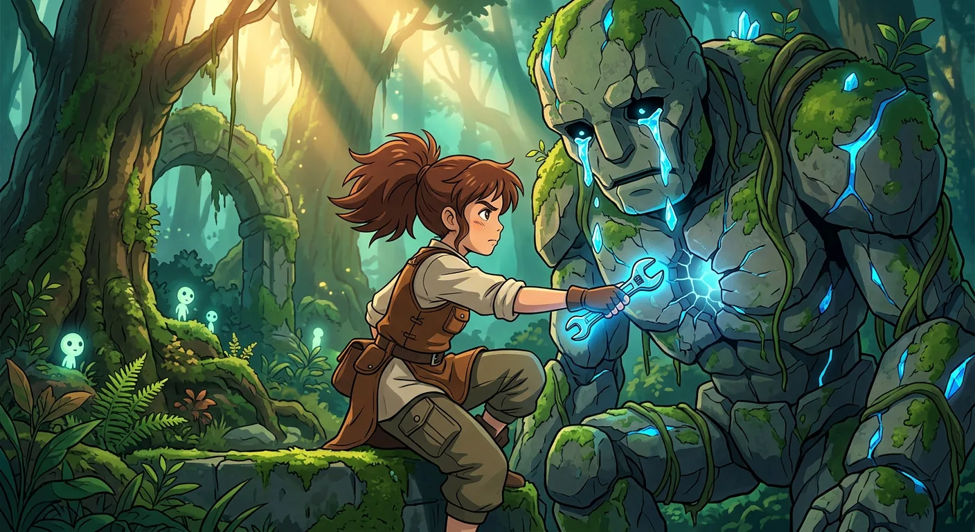 Trapped with Madness and Martians illustration