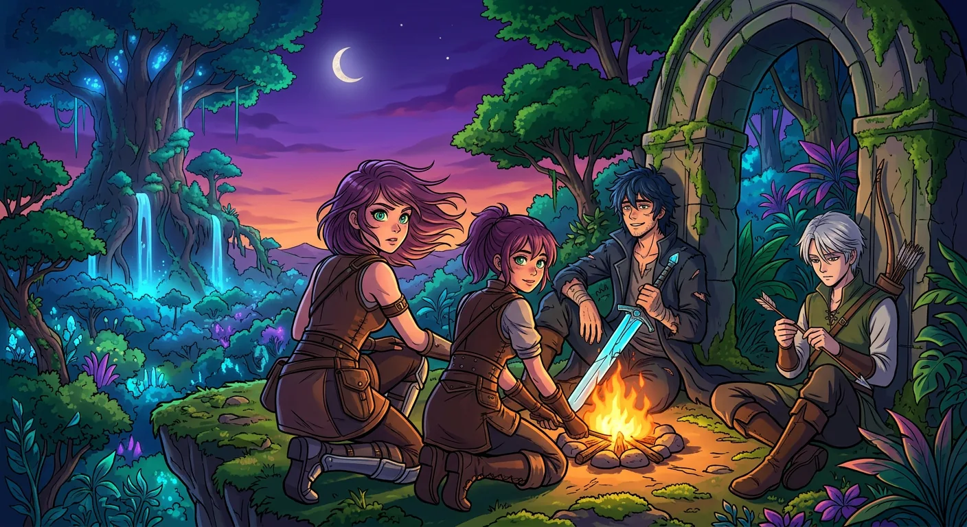 The Eerie Silence and Alien Wailing illustration