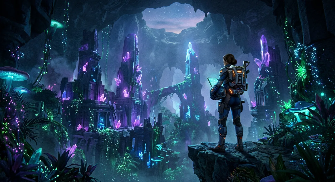 The Eerie Silence and Alien Wailing illustration