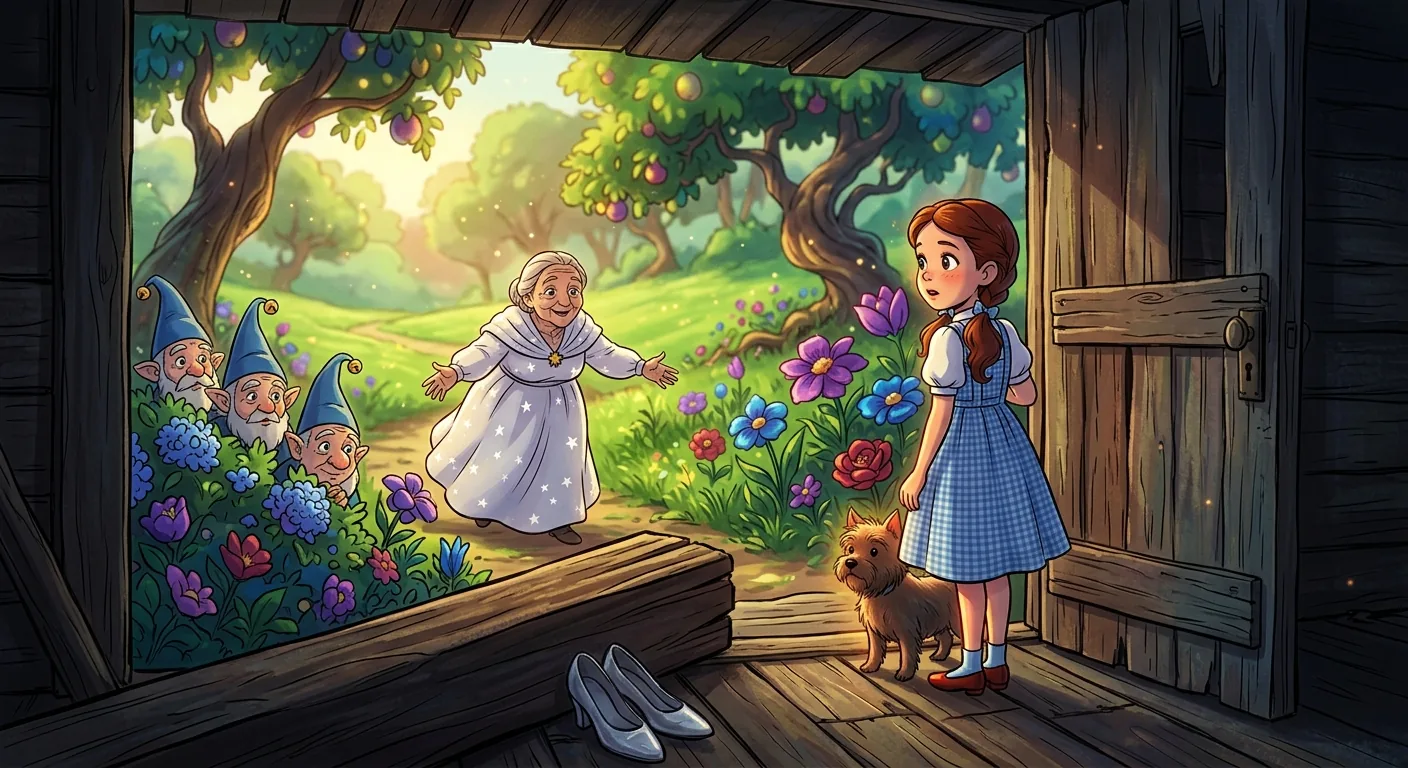 A Strange Land and Its Little People illustration