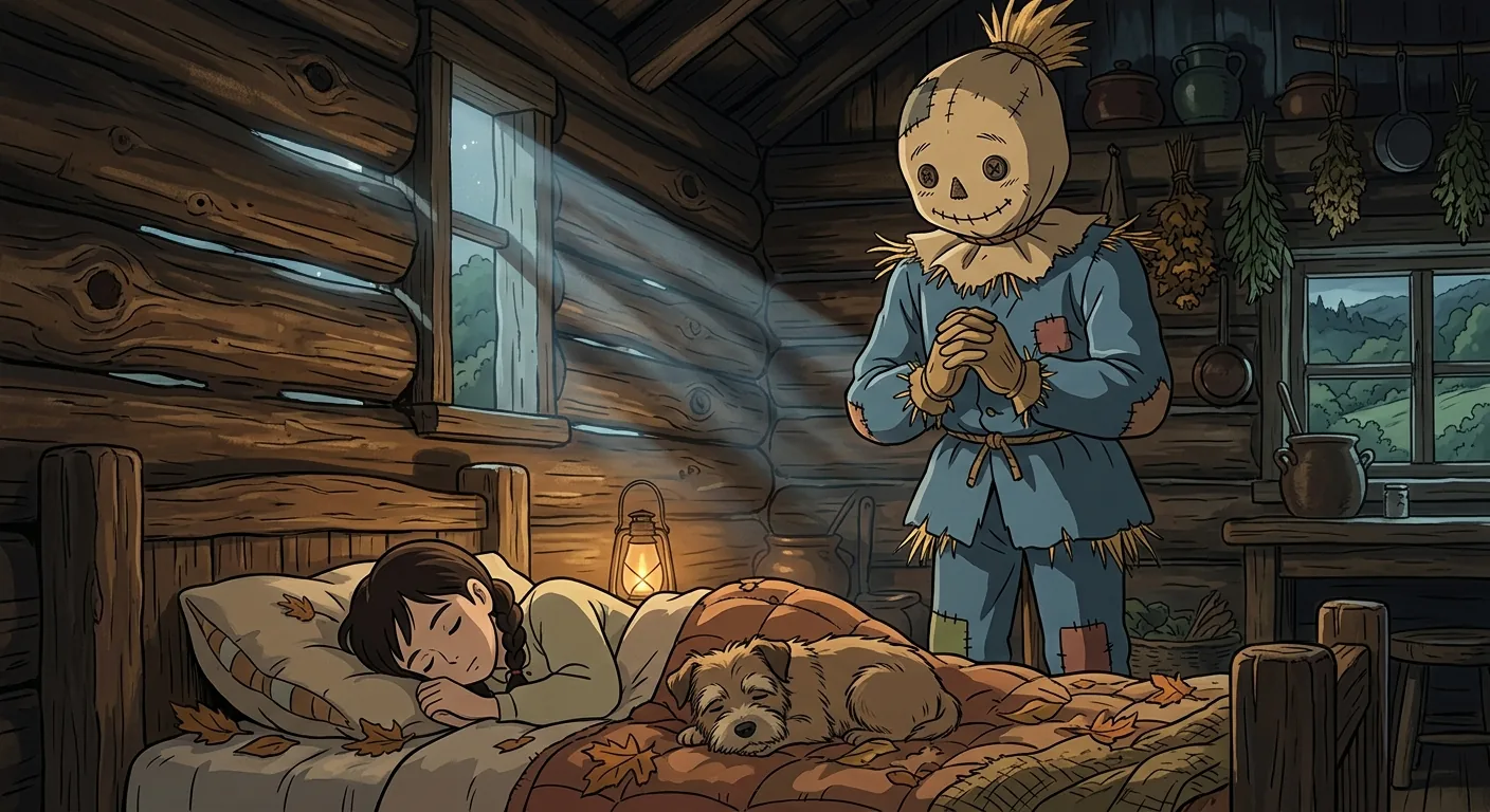 A Scarecrow's First Days Alive illustration