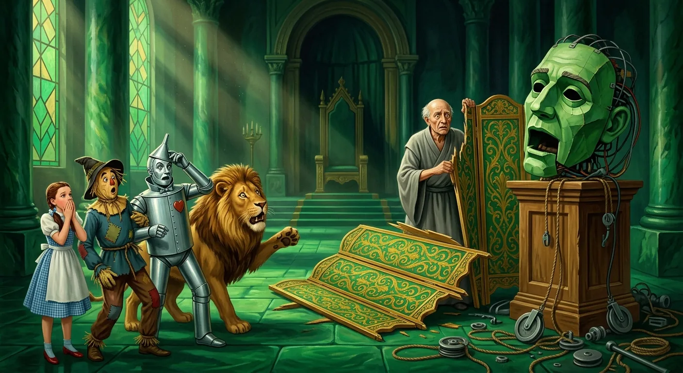 The Man Behind the Screen illustration