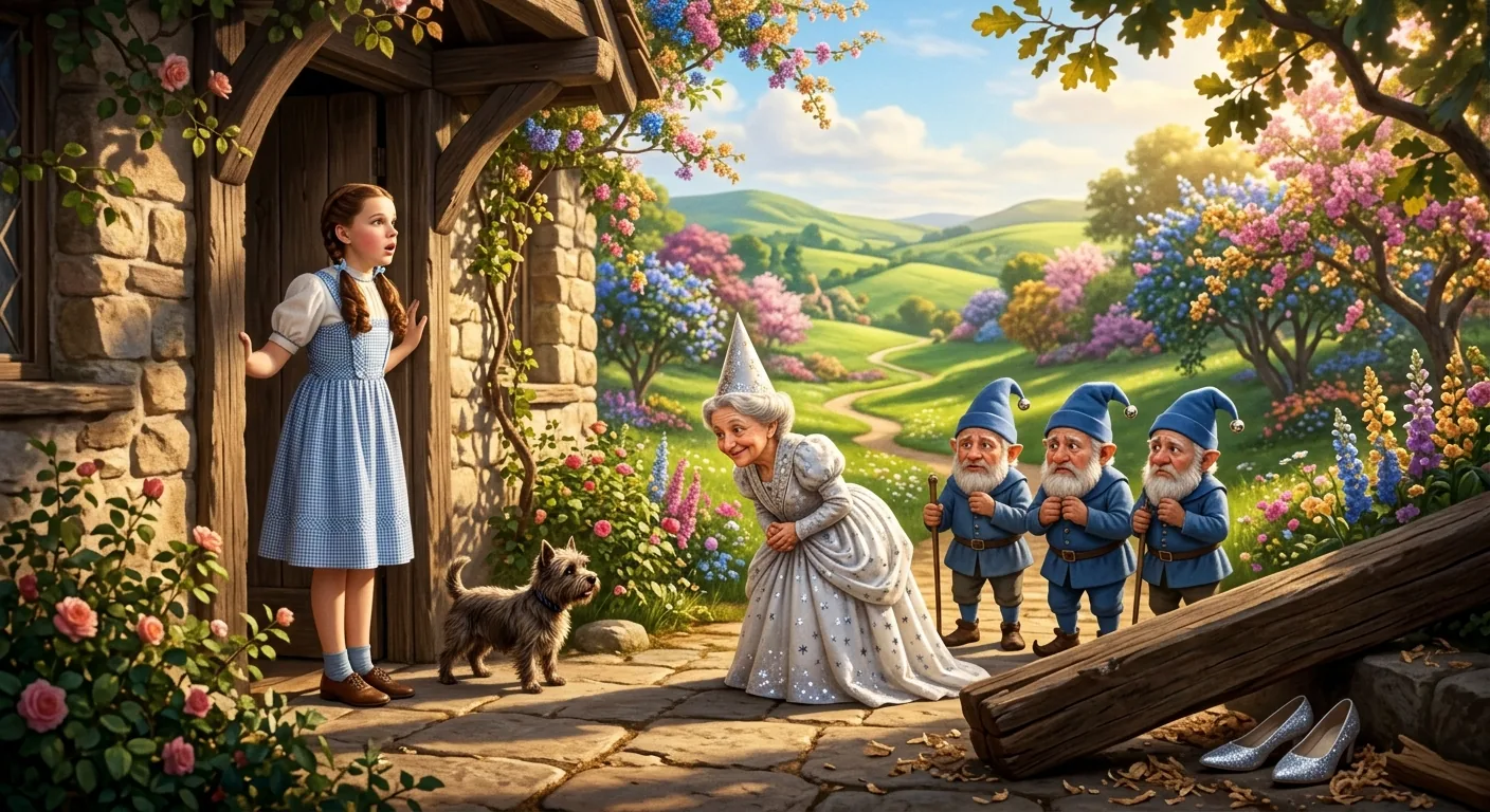 A Strange Land and Its Little People illustration