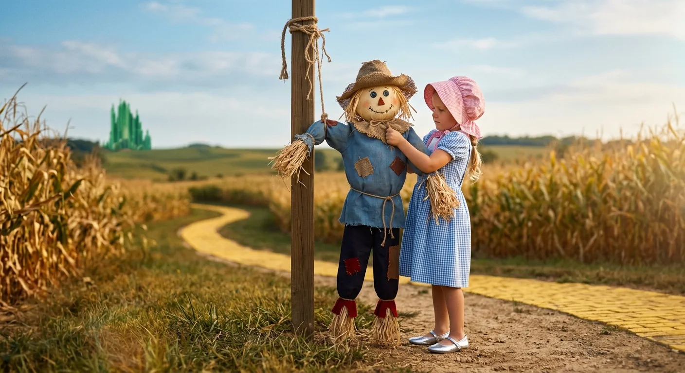 A Friendly Witch Begins Her Journey illustration