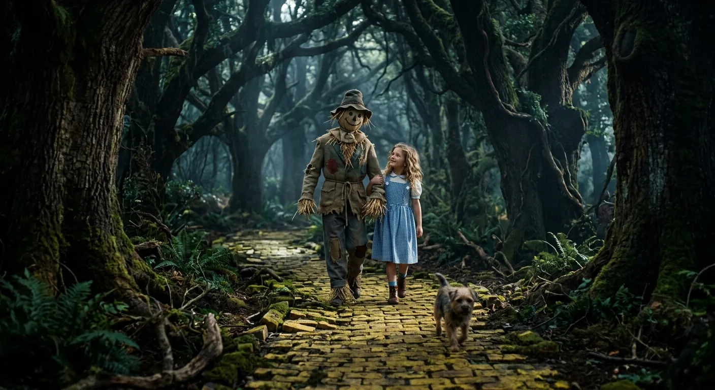 A Scarecrow's First Days Alive illustration