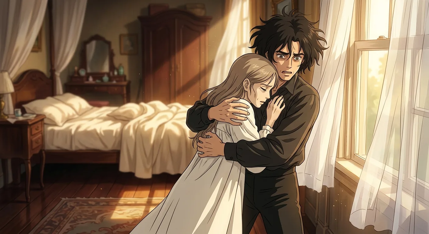 A Final Embrace Before Death illustration