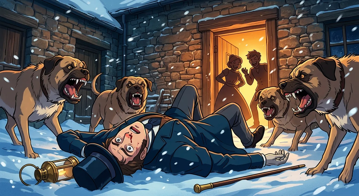 A Cold Welcome and Strange Company illustration