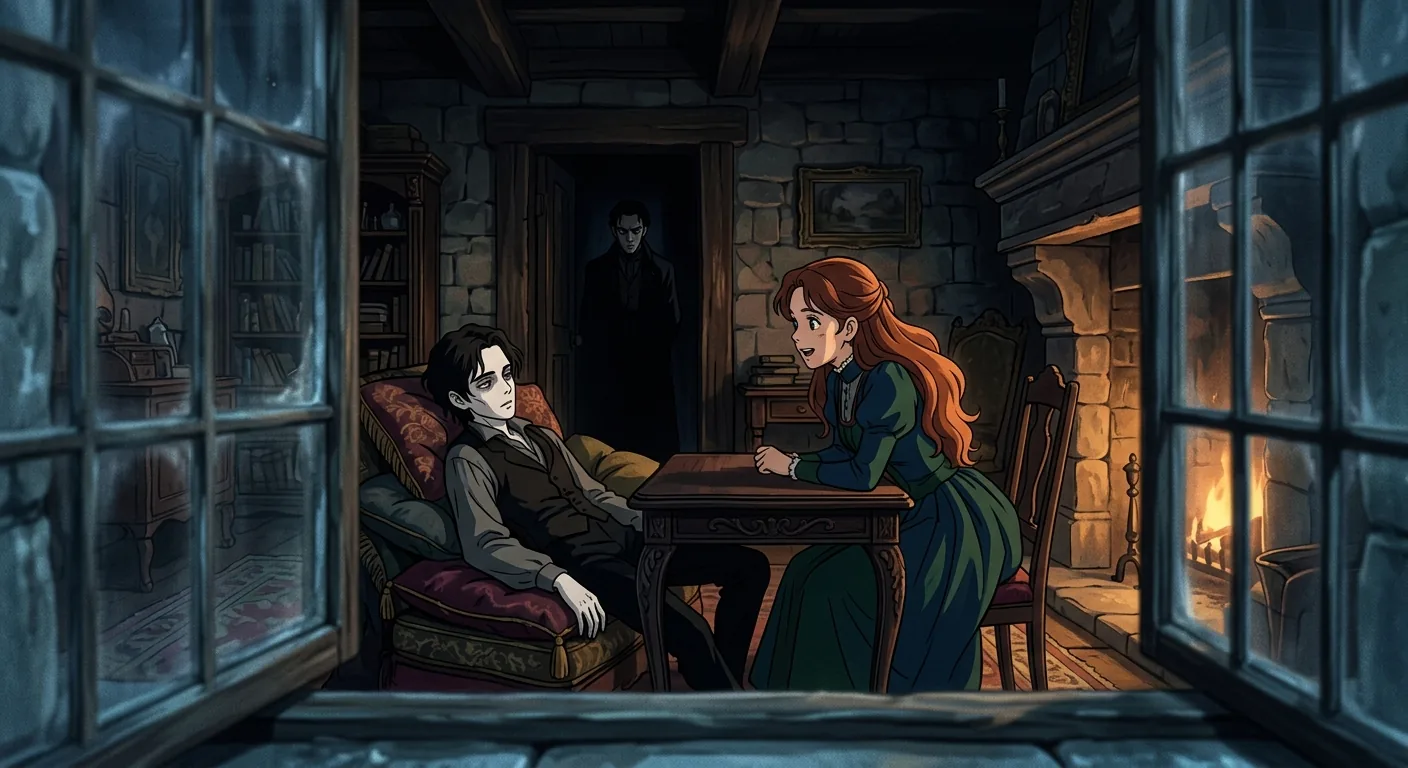 Linton's Decline and Cathy's Restless Wandering illustration