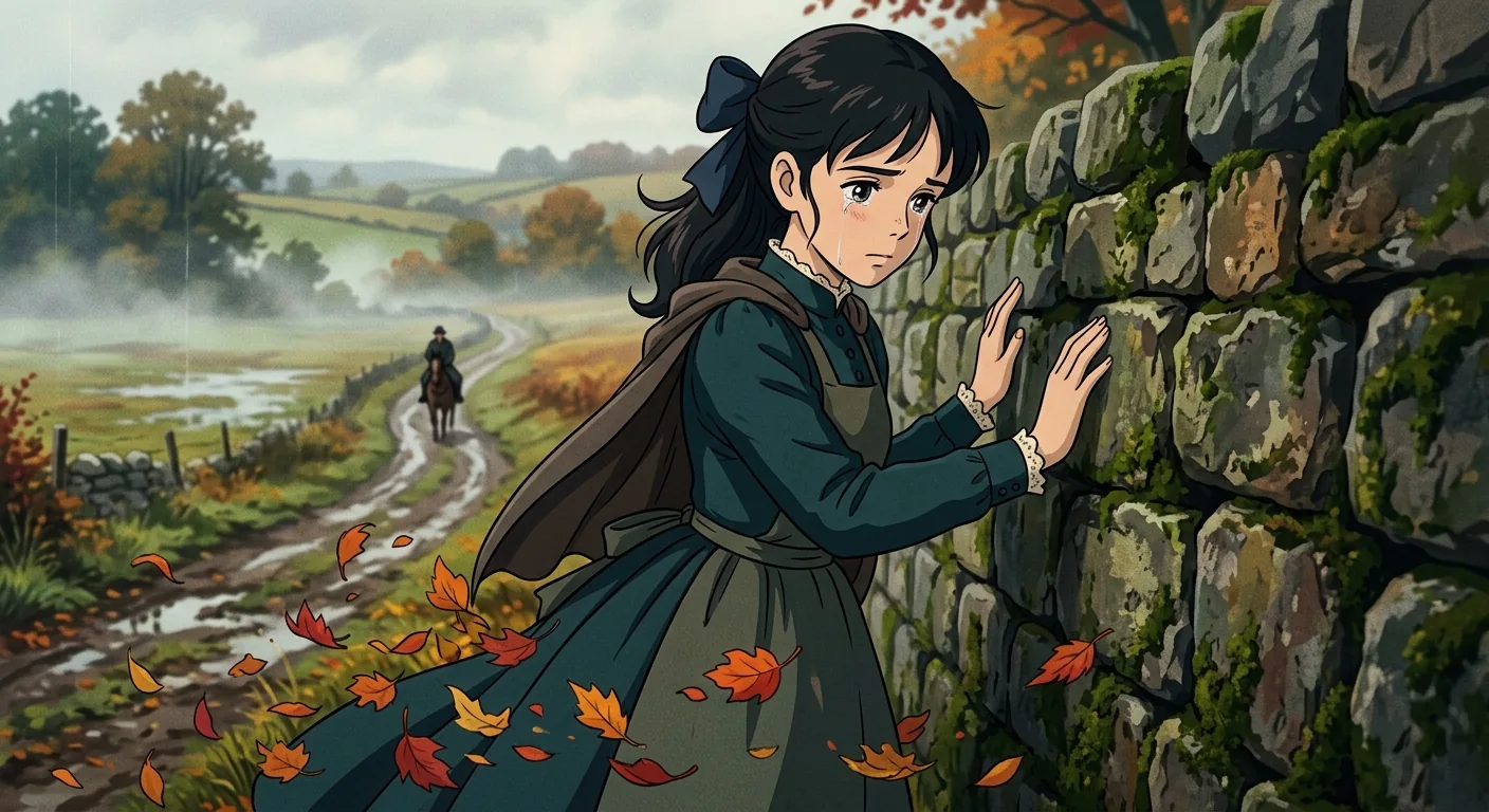 A Lonely Blossom and Autumn Tears illustration