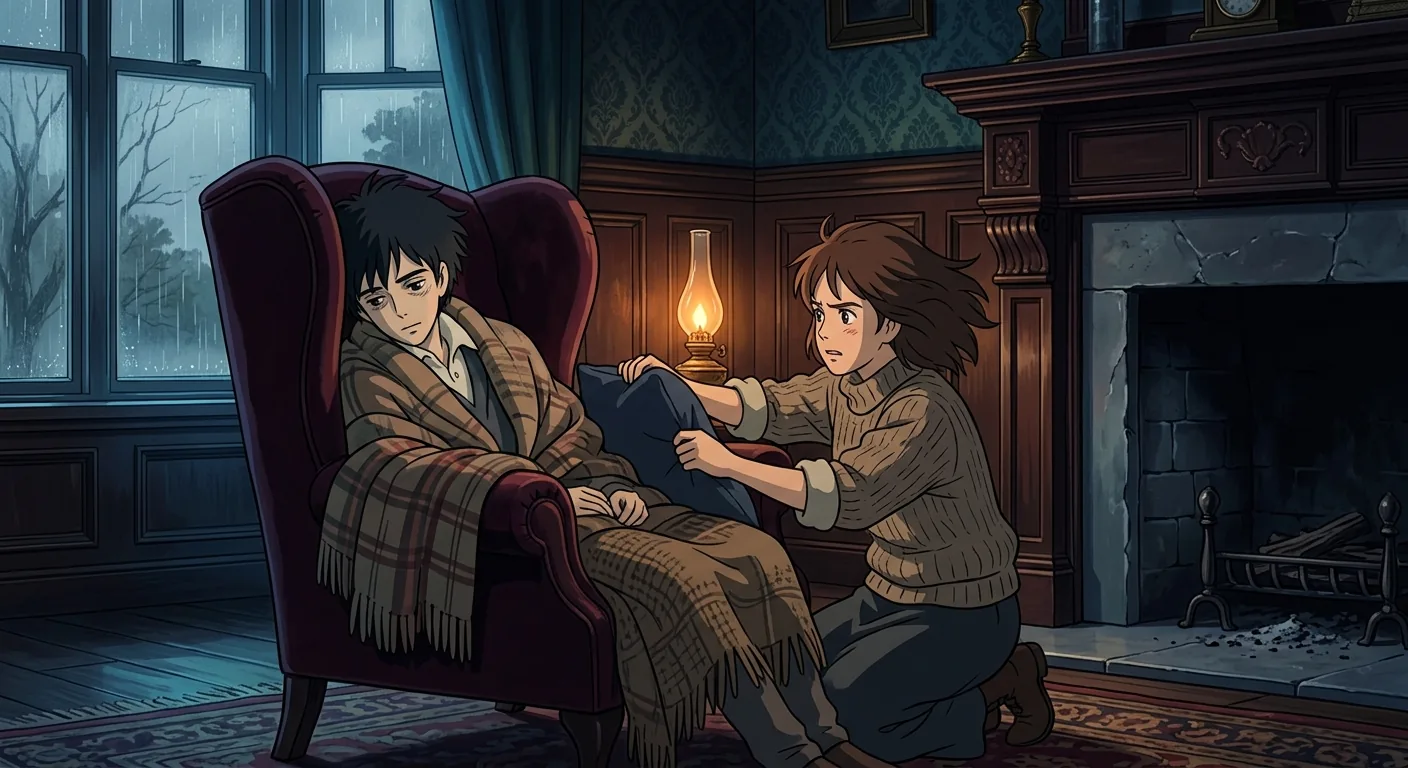 A Sickroom Visit and Bitter Truths illustration