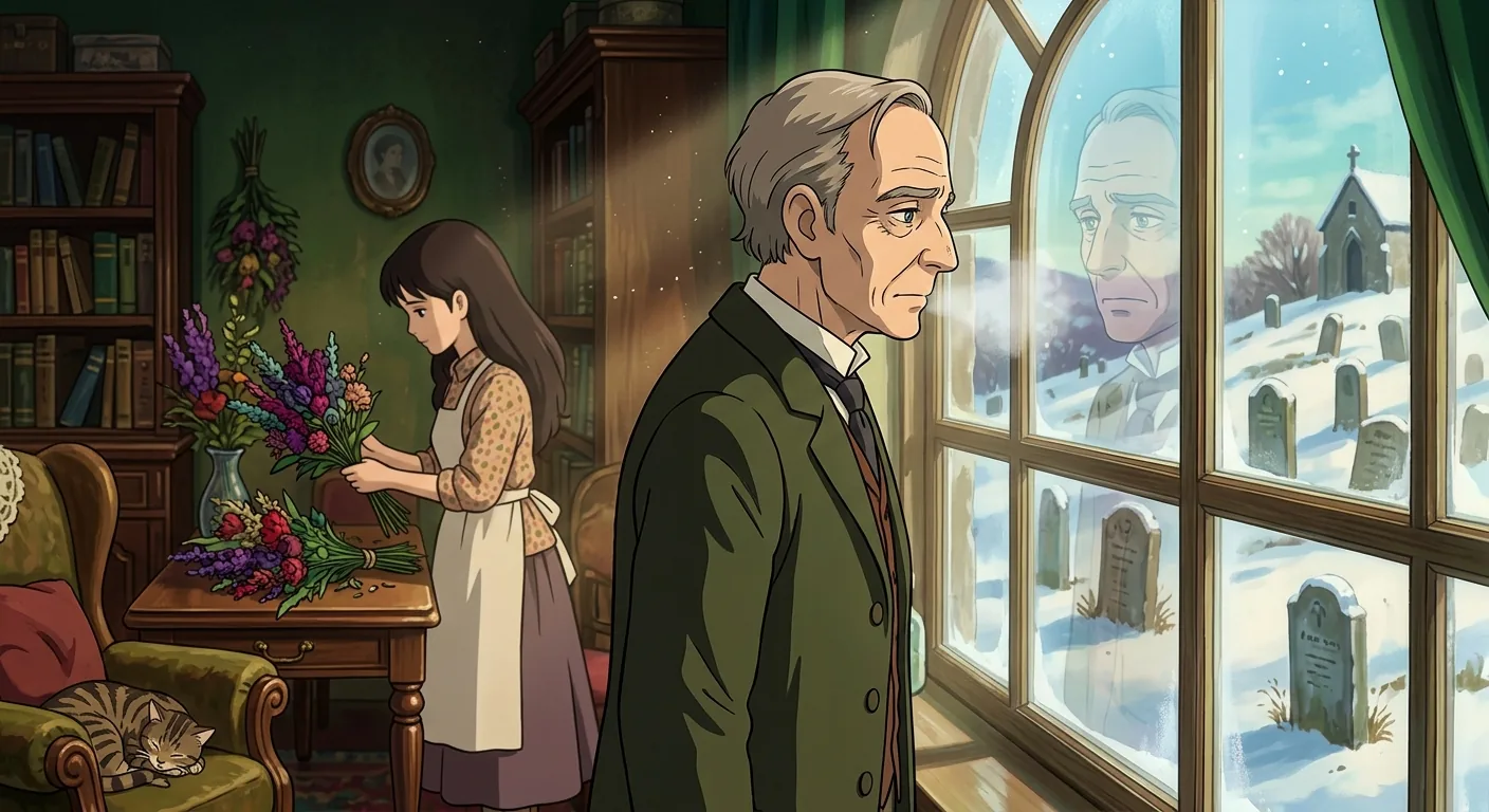 A Father's Fading Hope and Fear illustration