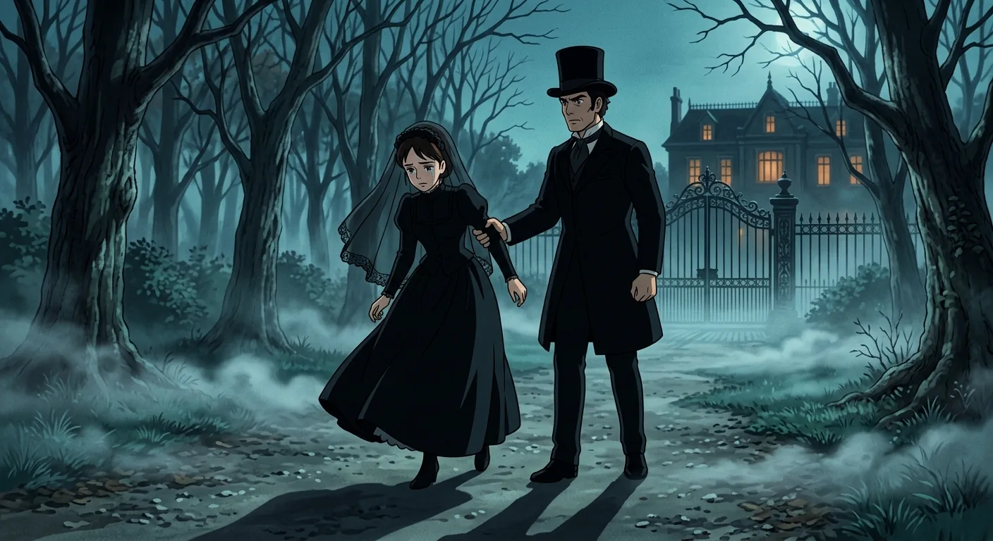 Heathcliff Claims His Bitter Inheritance illustration