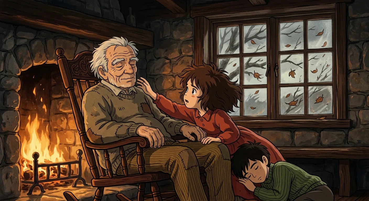 A Father's Decline and Quiet Passing illustration