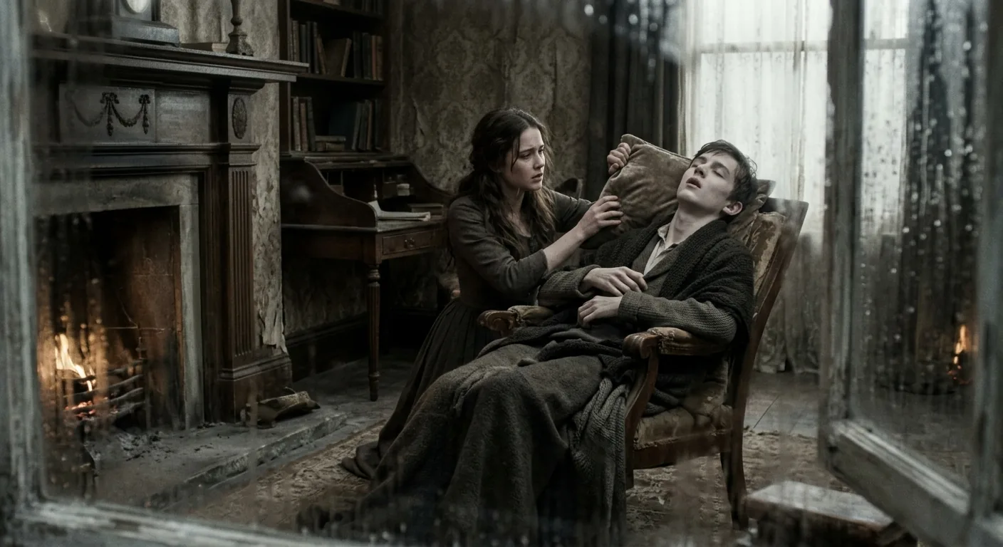 A Sickroom Visit and Bitter Truths illustration