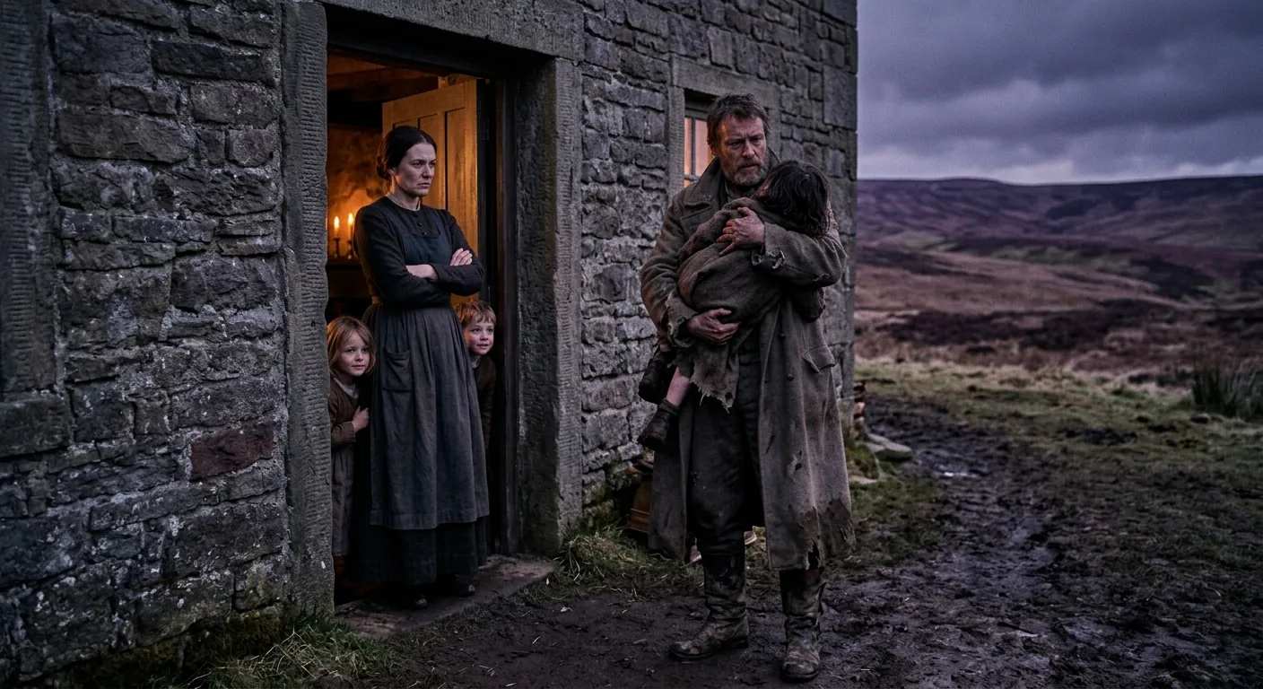 Nelly Dean Begins Her Tale illustration